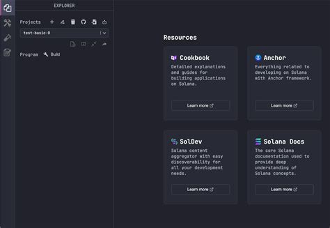 Solana: Solana Playground - Mainnet
